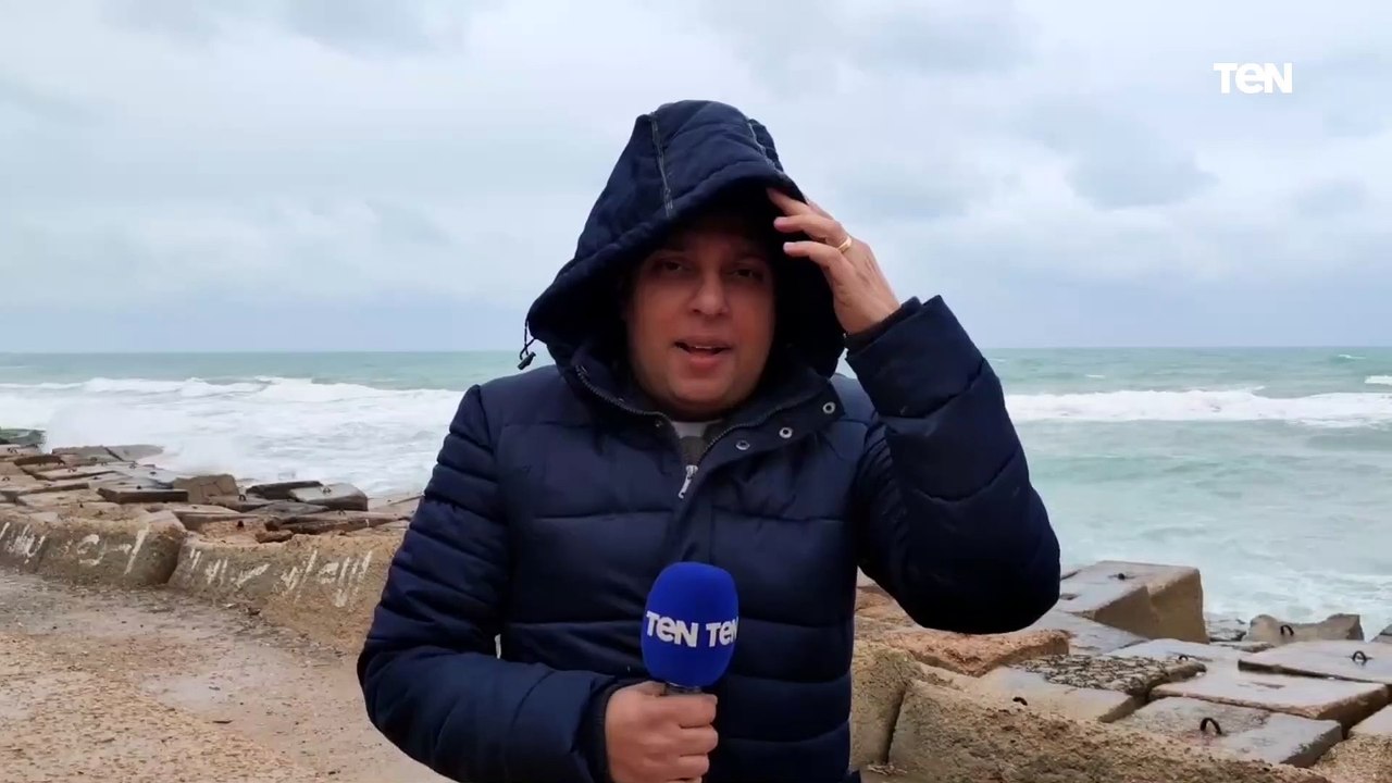 الأسكندرية تمر بـ طقس شتوي شديد البرودة وأمطار وثلوج داخل المحافظة