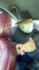 Israrcı müşteri taksiciyi çileden çıkardı