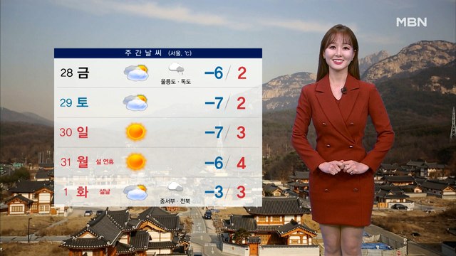 [종합뉴스 날씨]아침·저녁 쌀쌀, 한낮 포근…고농도 미세먼지 기승