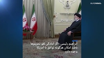 رئیس جمهوری ایران: اگر آمادگی لغو تحریم‌ها باشد امکان هرگونه توافق با آمریکا وجود دارد