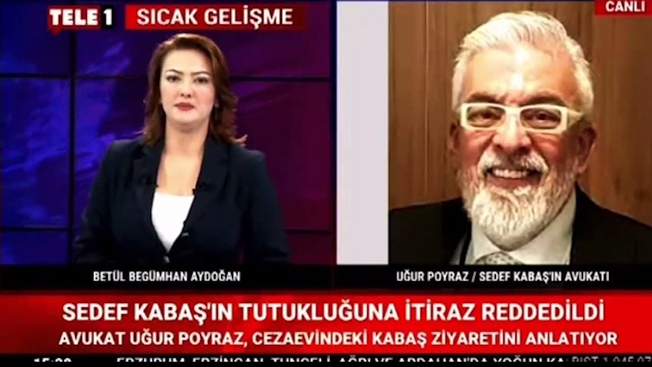 Sedef Kabaş'ın avukatı Poyraz: Adalet Bakanı tarafını belli etti