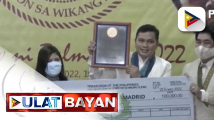 Dalawang iskolar, pinarangalan sa Gawad Julian Cruz Balmaseda 2022