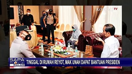 Tinggal di Gubuk Reyot Dekat Kandang Ayam, Mak Unah Dapat Bantuan dari Presiden Jokowi