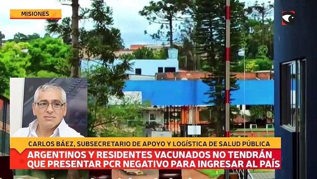 Argentinos y residentes vacunados no tendrán que presentar PCR Negativo para ingresar al país