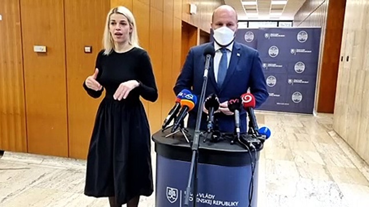 ZÁZNAM: Brífing ministra obrany J. Naďa po rokovaní Vlády SR