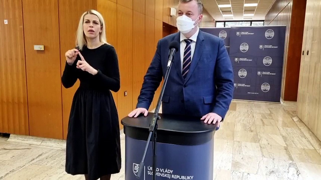 ZÁZNAM: Brífing ministra práce M. Krajniaka
