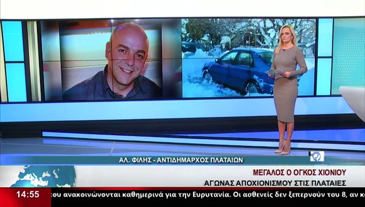Ο Αντιδήμαρχος Πλαταιών, Αλ. Φίλης, στο δελτίο...