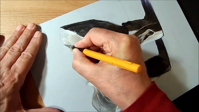 Drawing 3D Dolmen- Optical Illusion by Vamos