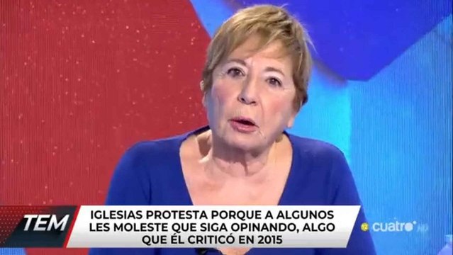 Celia Villalobos ataca a Pablo Iglesias en 'Todo es Mentira'