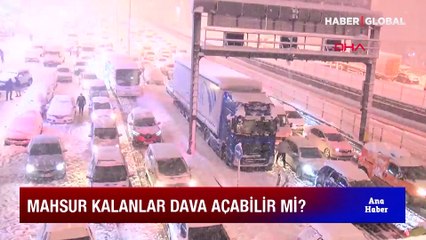 Kar mağdurlarına dava yolu açık!