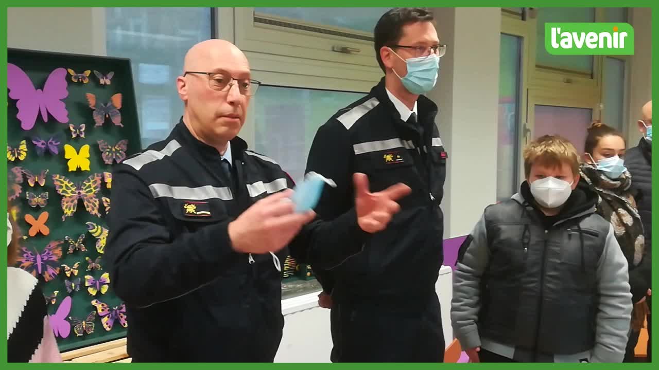 Des cours de secourisme à l'école de Limbourg