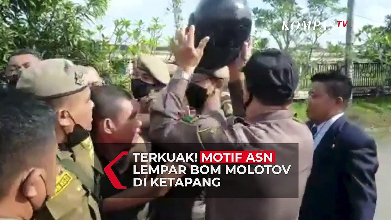 Terkuak! Motif ASN Lempar Bom Molotov di Pendopo Bupati Ketapang