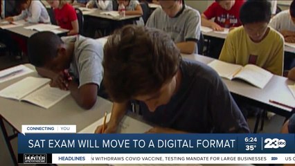 SAT exam going entirely online
