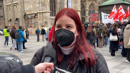 Schulstreik in Wien: "Habe Frust und Wut"