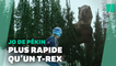 Avant les JO de Pékin, Mikaela Shiffrin poursuivie... par un T-Rex