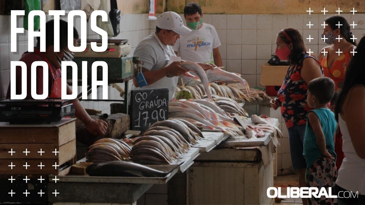 Em ano, pescado consumido em Belém apresentou a...