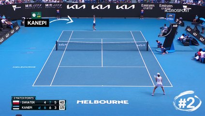 La balle de match du tournoi et des passings en pagaille : Le top 5 des points de jeudi