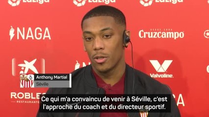 Séville - Anthony Martial : "Parfait pour pouvoir jouer à nouveau"