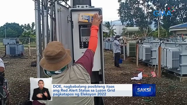 DOE, nagbabalang posibleng itaas ang Red Alert Status sa Luzon Grid... | Saksi