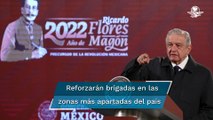 Anuncia AMLO reforzamiento de brigadas para vacunar a comunidades apartadas contra Covid-19