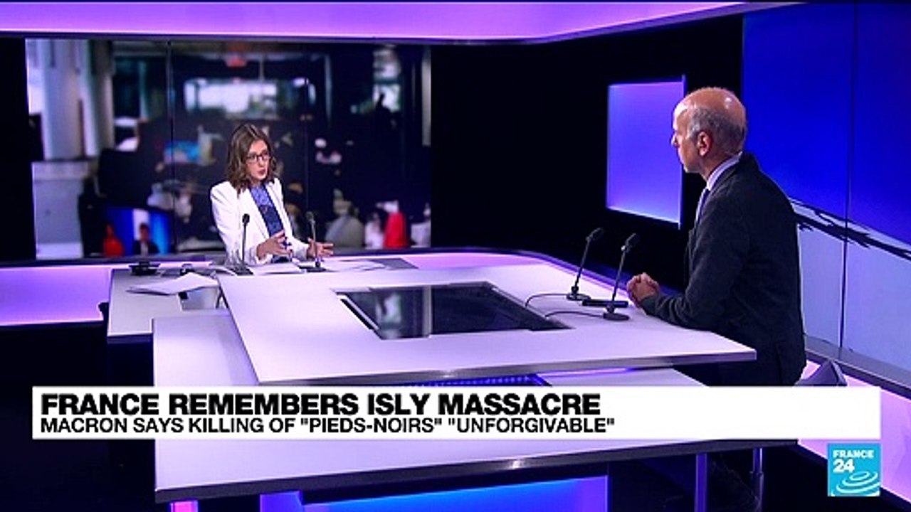 Macron recognises 'unforgivable' 1962 massacre in Algiers