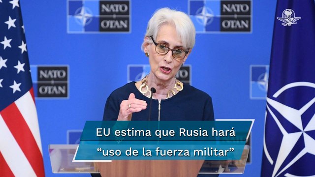 Todo indica que Rusia atacará Ucrania entre ahora y mediados de febrero : vicesecretaria de Estado