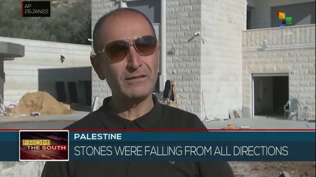 In the occupied West Bank continues suffering the natives by Israeli settlers