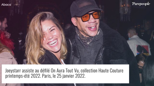 Fashion Week : JoeyStarr, Tonya Kinzinger et Candice Pascal festifs pour le défilé On Aura Tout Vu