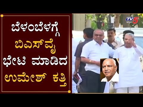 MLA Umesh Katti Meets BS Yeddyurappa For Cabinet Expansion | Bangalore | TV5 Kannada