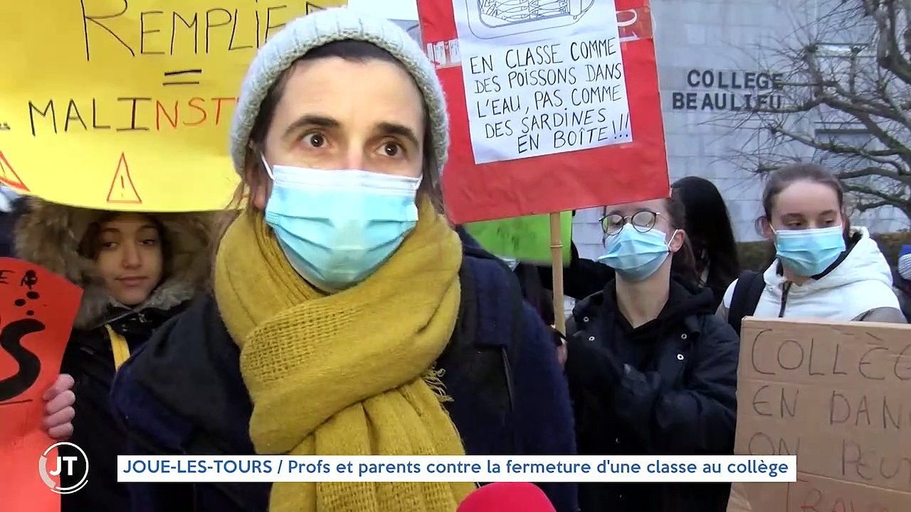JOUE-LES-TOURS / Profs et parents contre la fermeture d'une classe au collège