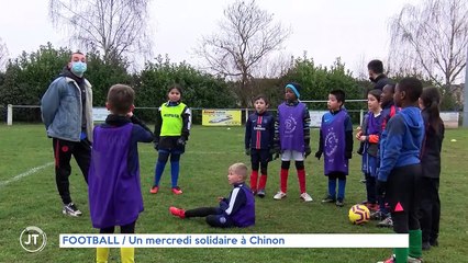 FOOTBALL  / Un mercredi solidaire à Chinon