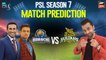 PSL 7 : Match Prediction | KK vs MS | 26 January 2022