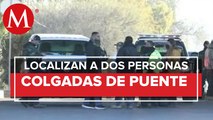 Hallan dos cuerpos en puente de carretera federal en Zacatecas