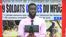 Décès et disparition de soldats sénégalais au sud de la Gambie_ Ce qu’il faut retenir des incidents