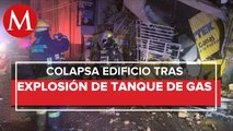 Explosión de gas LP en Puebla deja 12 personas lesionadas y un muerto