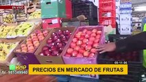 La Victoria: precios se mantienen en mercado de frutas frente a paro agrario
