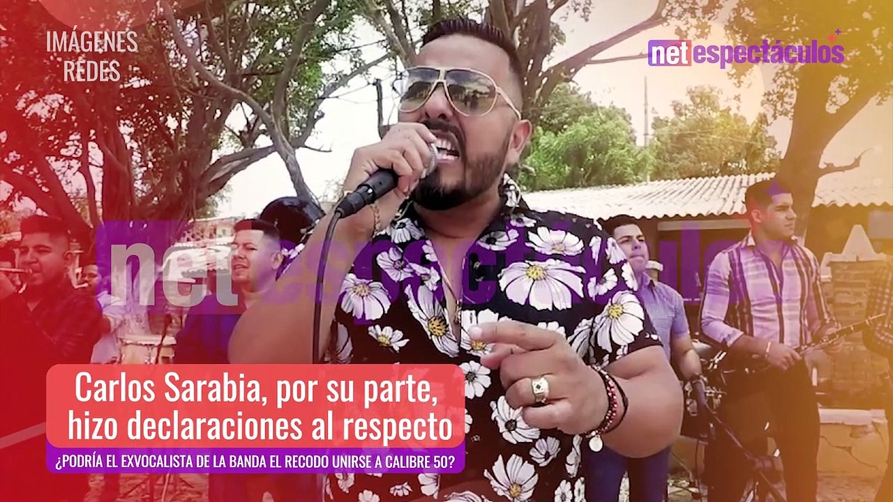 Este cantante podría remplazar a Edén Muñoz en Calibre 50