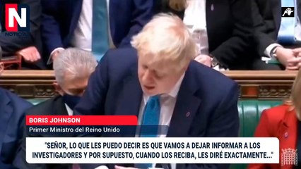 Boris Johnson asegura que no dimitirá por el 'Partygate'