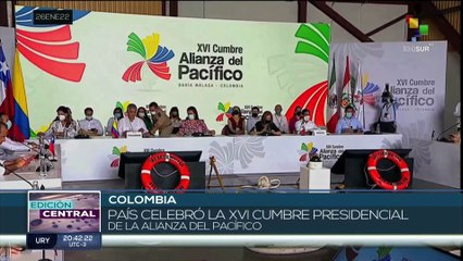 Colombia celebró la XVI cumbre presidencial de la Alianza del Pacífico