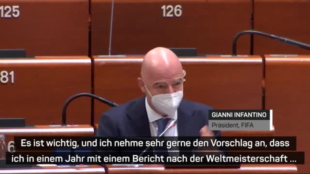 Infantino: “6500 Todesfälle in Katar nicht wahr”