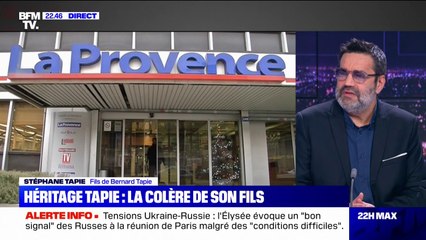 Héritage de Bernard Tapie: "Pour La Provence, tout était réglé", assure Stéphane Tapie