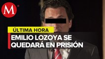Emilio Lozoya seguirá en prisión; juez determina mantener medida cautelar