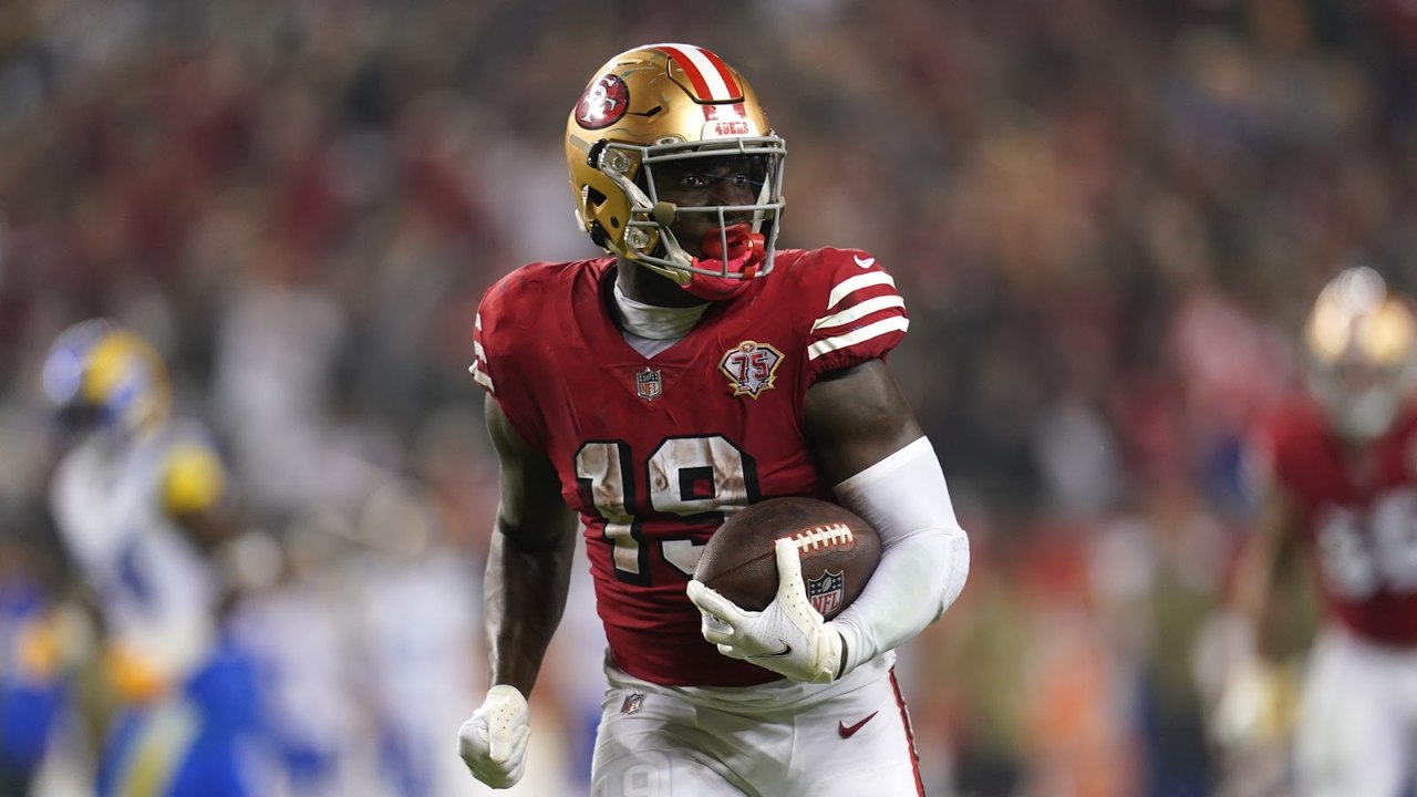 Deebo Samuel O/U 93.5 Rushing + Receiving Yards