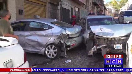¡Enormes pérdidas, deja brutal colisión en el Centro de TGU!