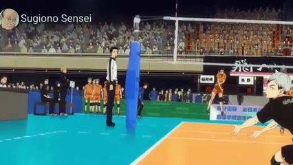 Haikyuu Badass Serve Scene
