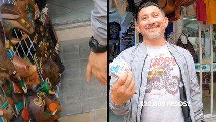 Man Pays It Forward To Art Vendor