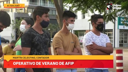 Operativo de verano de AFIP