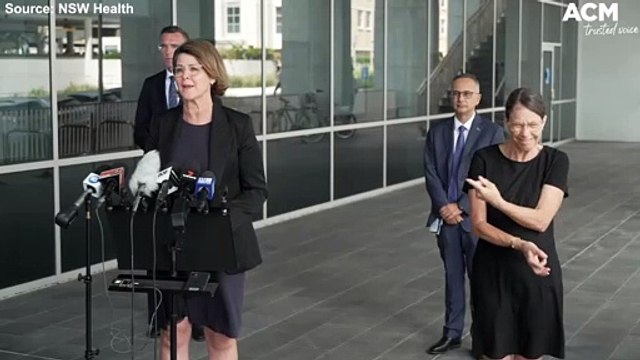 NSW Health begging people to use booster appointments - Susan Pearce COVID-19 Press Conference | January 27, 2022 | ACM