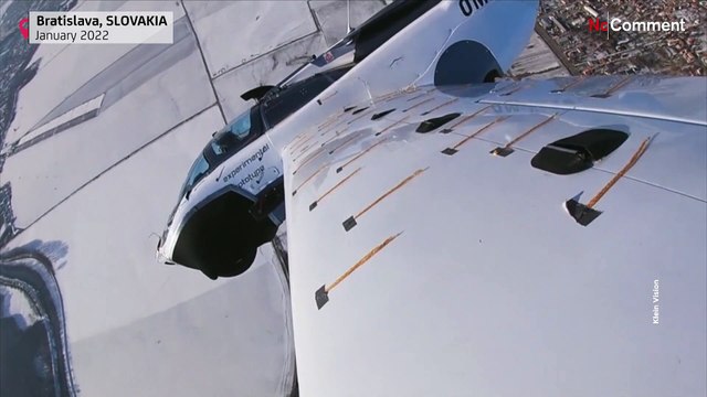 Fliegen und fahren in einem