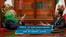 Entre VapoRub y tlayudas, Brozo y Loret descubren en la oficina de AMLO el 